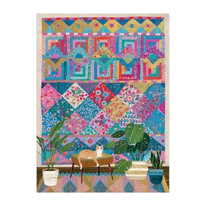 Galison 84668 - Quilter's Corner, Victoria Ball - 1000 db-os Fóliás puzzle
