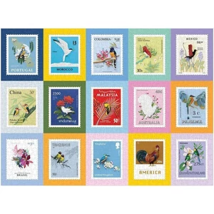Galison 65186 - Birds of the World - 1000 db-os puzzle