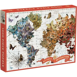 Galison 40084 - Butterfly Migration, Wendy Gold - 1000 db-os puzzle