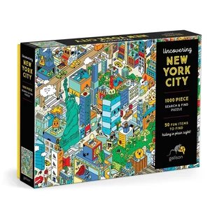 Galison 81582 - Fedezd fel! - New York City - 1000 db-os puzzle