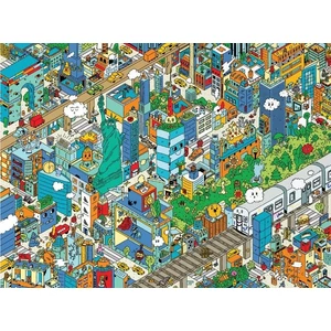 Galison 81582 - Fedezd fel! - New York City - 1000 db-os puzzle