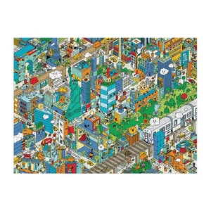 Galison 81582 - Fedezd fel! - New York City - 1000 db-os puzzle