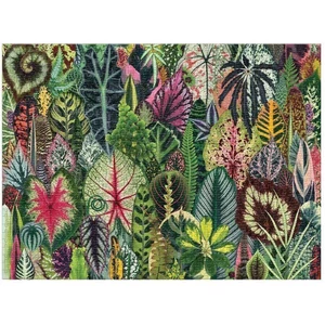 Galison 59611 - Houseplant Jungle - 1000 db-os puzzle