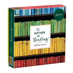 Galison 60532 - I'd Rather Be Reading - 1000 db-os puzzle