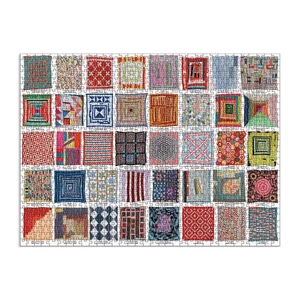Galison 69665 - Quilts of Gee's Bend - 1000 db-os puzzle