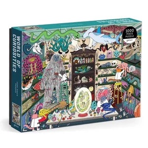 Galison 82862 - World of Curiosities - 1000 db-os puzzle