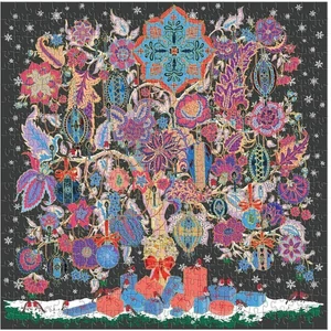 Galison 76847 - Liberty Christmas Tree of Life - 500 db-os Fóliás puzzle