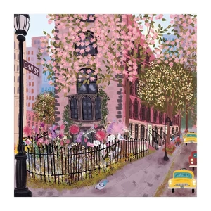 Galison 69306 - Blooming Streets - 500 db-os puzzle