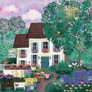 Galison 75291 - Garden Path - 500 db-os puzzle