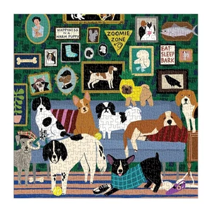 Galison 75758 - Lounge Dogs - 500 db-os puzzle
