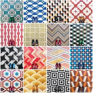 Galison 69368 - Mosaic Floors - 500 db-os puzzle
