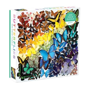 Galison 62567 - Rainbow Butterflies - 500 db-os puzzle