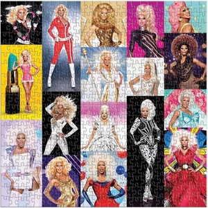 Galison 70746 - RuPaul's Drag Race - 500 db-os puzzle