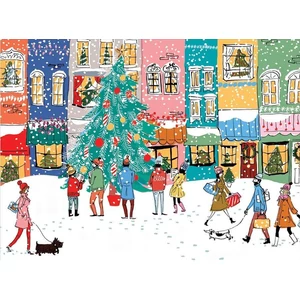 Galison 56856 - Christmas Carolers - 1000 db-os puzzle