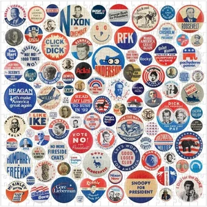 Galison 66428 - Button Up America - 500 db-os puzzle