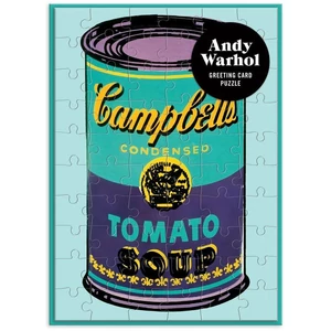 Galison 67203 - Soup Can, Andy Warhol - 60 db-os Képeslap puzzle