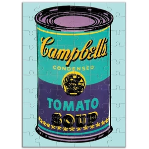 Galison 67203 - Soup Can, Andy Warhol - 60 db-os Képeslap puzzle