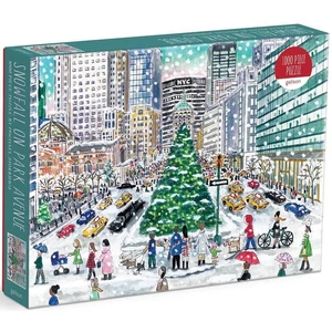 Galison 71989 - Snowfall on Park Avenue