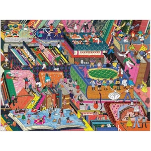 Galison 75956 - Novel Neighborhood - 1000 db-os Fóliás puzzle