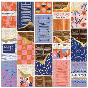 Galison 77974 - At the Chocolate Bar - 500 db-os puzzle