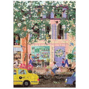 Galison 78285 - Spring Street, Joy Laforme - 60 db-os Képeslap puzzle