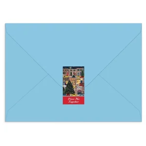 Galison 78995 - Winter Lights, Joy Laforme - 60 db-os Képeslap puzzle