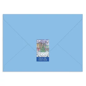 Galison 79008 - Christmas in the City, Michael Storrings - 60 db-os Képeslap puzzle