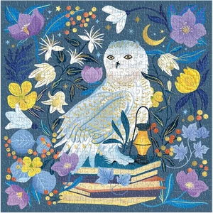 Galison 85603 - Celestial Owl - 500 db-os Fóliás puzzle