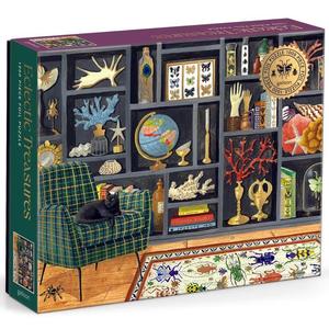 Galison 86136 - Eclectic Treasures - 1000 db-os Fóliás puzzle
