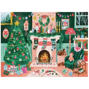 Galison 86303 - Cozy by the Fireplace - 1000 db-os puzzle