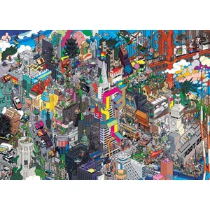 Heye 30055 - Pixorama - San Francisco Quest - 1000 db-os puzzle