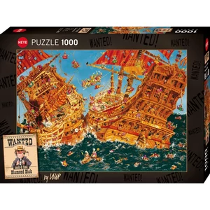 Heye 30053 - Wanted! - Diamond Dick - 1000 db-os puzzle