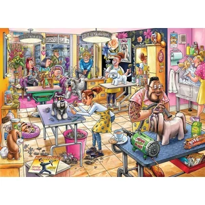 Jumbo 00589 - Wasgij Mystery 23 - Pooch Parlour! - 1000 db-os puzzle