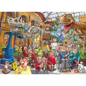 Jumbo 00590 - Wasgij Mystery 24 - Blight at the museum! - 1000 db-os puzzle