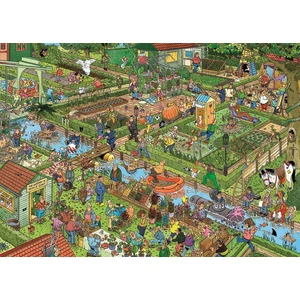Jumbo 00600 - Jan van Haasteren - The Vegetable Garden - 1000 db-os puzzle