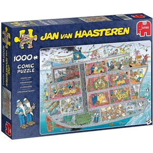 Jumbo 00605 - Jan van Haasteren - Cruise Ship - 1000 db-os puzzle