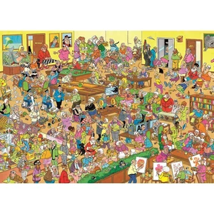 Jumbo 00626 - Jan van Haasteren - The Retirement Home - 1000 db-os puzzle