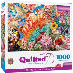 MasterPieces 72454 - Quilted - Flight of Creativity - 1000 db-os puzzle