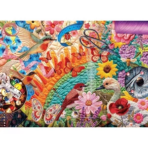 MasterPieces 72454 - Quilted - Flight of Creativity - 1000 db-os puzzle