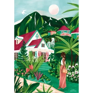 Pieces & Peace 0225 - Creole Village - 1000 db-os puzzle