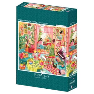 Pieces & Peace 0232 - Balcony Music Room - 1000 db-os puzzle