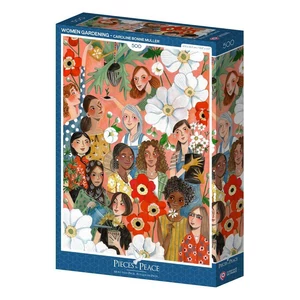 Pieces & Peace 0208 - Women Gardening - 500 db-os puzzle