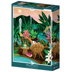 Pieces & Peace 0234 - Tropical Break - 1000 db-os puzzle