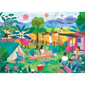 Pieces & Peace 0237 - Summer Camping - 1500 db-os puzzle