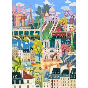 Pieces & Peace 0244 - Paris, my Love - 1500 db-os puzzle