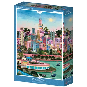 Pieces & Peace 0252 - Chicago - 1500 db-os puzzle