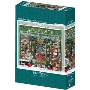 Pieces & Peace 0259 - Christmas Bookshop - 1000 db-os puzzle