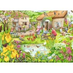 Ravensburger 12001454 - Cosy Cafe Collection - Farm Café - 1000 db-os puzzle