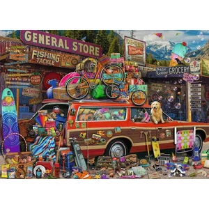 Ravensburger 12000130 - Családi vakáció - 1000 db-os puzzle