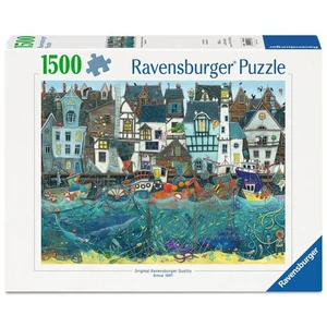 Ravensburger 12001398 - Csodák kikötője - Nyüzsgő fantázia - 1500 db-os puzzle